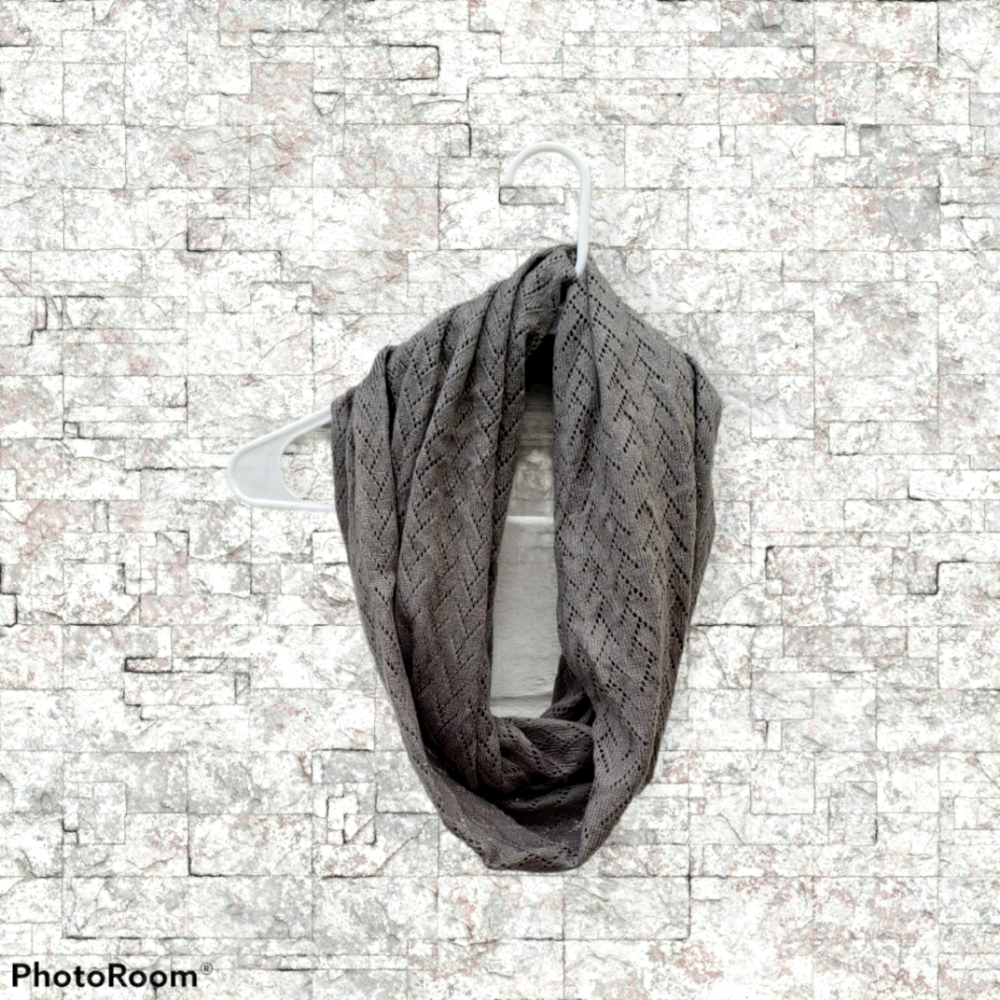 Gray Decorative Scarf